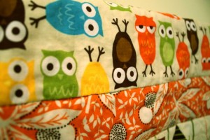 Levi quilt close up