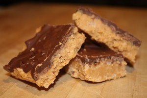 Peanut Butterscotch Chocolate Squares