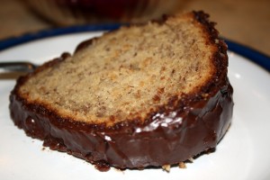 Banana Cake slice