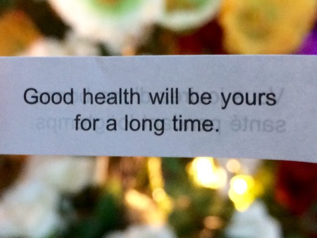 A very timely fortune cookie